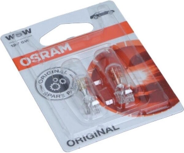 ULTRALIFE W5W 12V Osram  BLI2